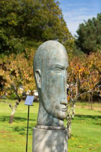 ASTRONOMERS HEAD modern sculpture art