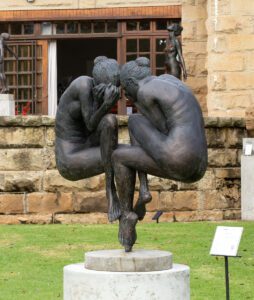 Gemini modern sculpture art