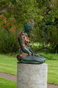 In Moment V Leaf modern sculpture art